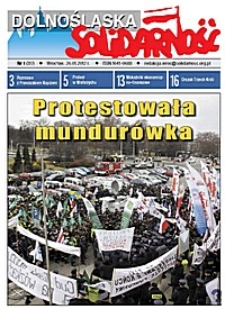 Dolnośląska Solidarność, 2012, nr 1 (317)