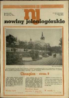 Nowiny Jeleniogórskie : tygodnik PZPR, R. 31, 1988, nr 41 (1556!)