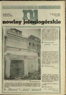 Nowiny Jeleniogórskie : tygodnik PZPR, R. 31, 1988, nr 42 (1557!)