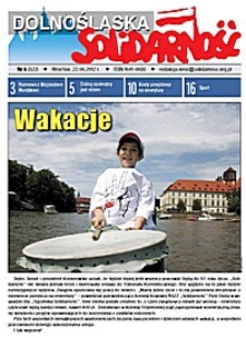 Dolnośląska Solidarność, 2012, nr 6 (322)