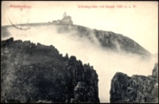 Riesengebirge. Schneegruben mit Baude 1490 m ü. M. [Dokument ikonograficzny]