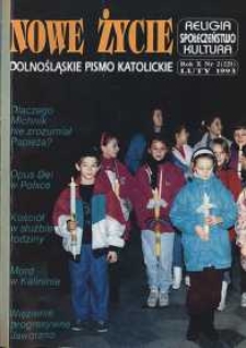 Nowe Życie: dolnośląskie pismo katolickie: religia, kultura, społeczeństwo, 1993, nr 2 (221)