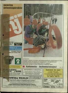 Nowiny Jeleniogórskie : tygodnik społeczny, R. 37, 1995, nr 4 (1811)