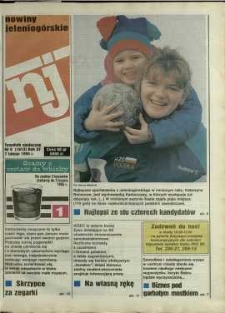 Nowiny Jeleniogórskie : tygodnik społeczny, R. 37, 1995, nr 6 (1813)