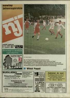 Nowiny Jeleniogórskie : tygodnik społeczny, R. 38!, 1995, nr 26 (1933!)