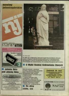 Nowiny Jeleniogórskie : tygodnik społeczny, R. 38!, 1995, nr 35 (1942!)
