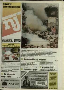 Nowiny Jeleniogórskie : tygodnik społeczny, R. 38!, 1995, nr 43 (1950!)