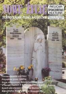 Nowe Życie: dolnośląskie pismo katolickie: religia, kultura, społeczeństwo, 1993, nr 11 (230)