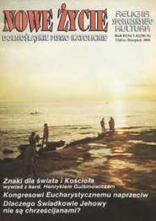 Nowe Życie: dolnośląskie pismo katolickie: religia, kultura, społeczeństwo, 1994, nr 7-8 (238/239)