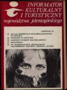 Informator Kulturalny i Turystyczny Województwa Jeleniogórskiego, 1980, nr 11