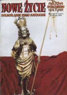 Nowe Życie: dolnośląskie pismo katolickie: religia, kultura, społeczeństwo, 1995, nr 4 (247)