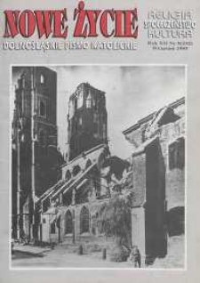 Nowe Życie: dolnośląskie pismo katolickie: religia, kultura, społeczeństwo, 1995, nr 9 (252)