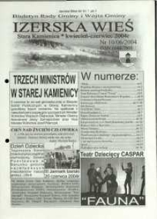 Izerska Wieś : Biuletyn Rady Gminy i Wójta Gminy, 2004, nr 10