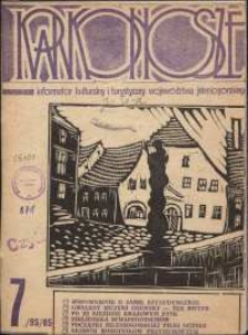 Karkonosze : Informator Kulturalny i Turystyczny Województwa Jeleniogórskiego, 1985, nr 7 (95)