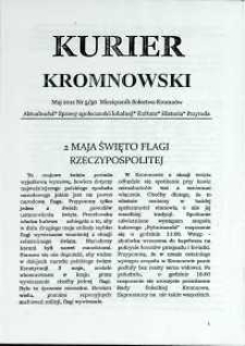 Kurier Kromnowski. Miesięcznik Sołectwa Kromnów, 2011, nr 5 (50)