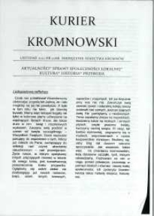 Kurier Kromnowski. Miesięcznik Sołectwa Kromnów, 2012, nr 11 (68)