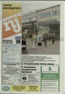 Nowiny Jeleniogórskie : tygodnik społeczny, R. 41, 1998, nr 37 (2100)
