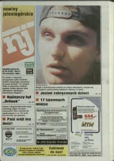 Nowiny Jeleniogórskie : tygodnik społeczny, R. 41, 1998, nr 39 (2102)