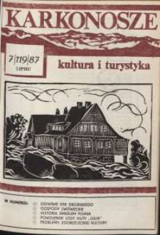 Karkonosze : Kultura i Turystyka, 1987, nr 7 (119)