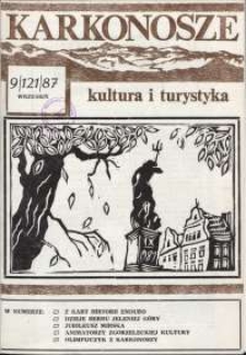 Karkonosze : Kultura i Turystyka, 1987, nr 9 (121)