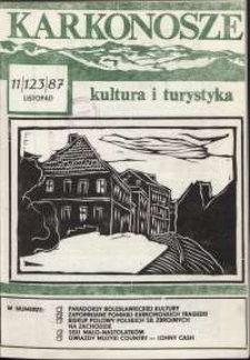Karkonosze : Kultura i Turystyka, 1987, nr 11 (123)