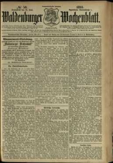 Waldenburger Wochenblatt, Jg. 39, 1893, nr 50