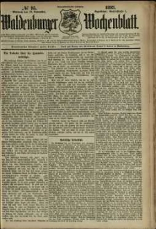 Waldenburger Wochenblatt, Jg. 39, 1893, nr 95
