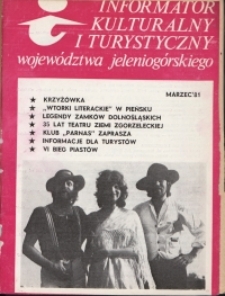 Informator Kulturalny i Turystyczny Województwa Jeleniogórskiego, 1981, nr 3