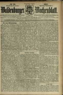 Waldenburger Wochenblatt, Jg. 38, 1892, nr 86