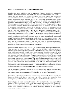 Moja Mała Ojczyzna (4) – gmina Podgórzyn [Dokument elektroniczny]