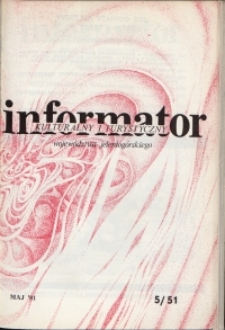 Informator Kulturalny i Turystyczny Województwa Jeleniogórskiego, 1981, nr 5 (51)