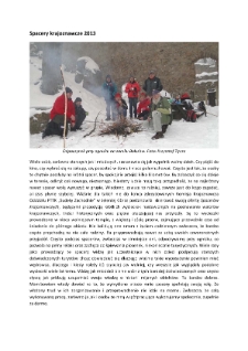 Spacery krajoznawcze 2013 [Dokument elektroniczny]