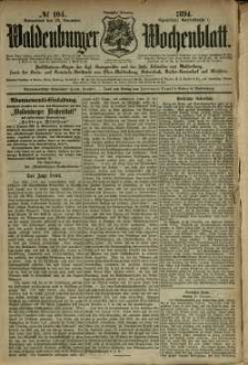 Waldenburger Wochenblatt, Jg. 40, 1894, nr 104