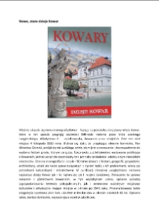 Nowe, stare dzieje Kowar [Dokument elektroniczny]