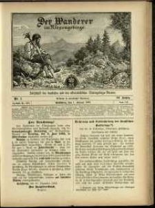 Der Wanderer im Riesengebirge, 1903, nr 1