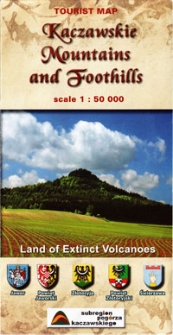 Kaczawskie Mountains and Foothills : Land of Extinct Volcanoes : tourist map : scale 1:50 000