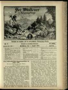 Der Wanderer im Riesengebirge, 1907, nr 8
