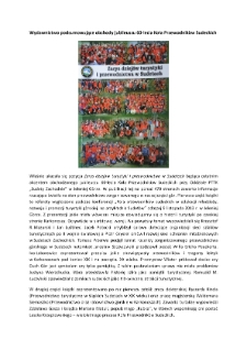 Wydawnictwo podsumowujące obchody jubileuszu 60-lecia Koła Przewodników Sudeckich, 2014 [Dokument elektroniczny]