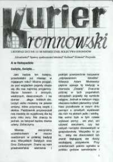 Kurier Kromnowski. Miesięcznik Sołectwa Kromnów, 2013, nr 11 (80)