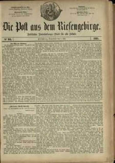 Die Post aus dem Riesengebirge, 1881, nr 104