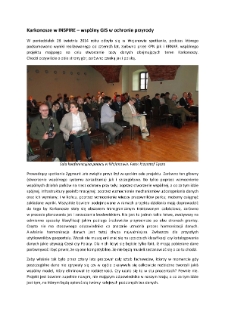 Karkonosze w INSPIRE – wspólny GIS w ochronie przyrody [Dokument elektroniczny]
