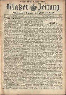 Glatzer Zeitung : Allgemeiner Anzeiger fuer Stadt und Land, 1895, nr 81 [8.10]