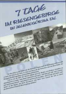 7 Tage im Reiesengebirge im jeleniogórska Tal