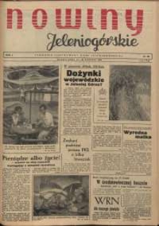 Nowiny Jeleniogórskie : tygodnik ilustrowany ziemi jeleniogórskiej, R. 1, 1958, nr 20