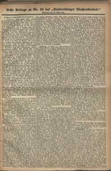 Waldenburger Wochenblatt, Jg. 30, 1884, nr 26