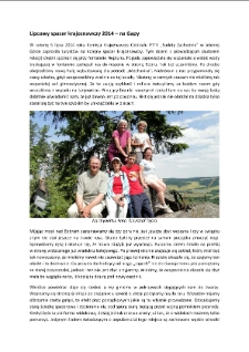 Lipcowy spacer krajoznawczy 2014 – na Gapy [Dokument elektroniczny]