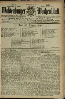 Waldenburger Wochenblatt, Jg. 43, 1897, nr 8