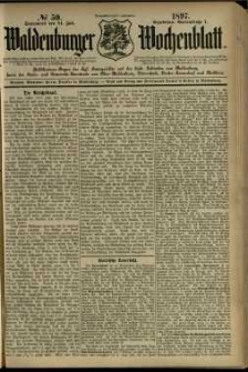 Waldenburger Wochenblatt, Jg. 43, 1897, nr 59