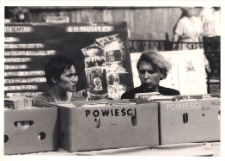 Kiermasz książek MBP na Targach Chleba w Jaworze lata 1990
