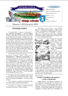 Świebodzice - Dzieje Miasta, 2014, nr 8 (201) [Dokument elektroniczny]